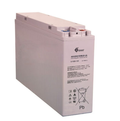 Maintenance free 12V 19Ah Front Terminal Battery 38A Charging Current