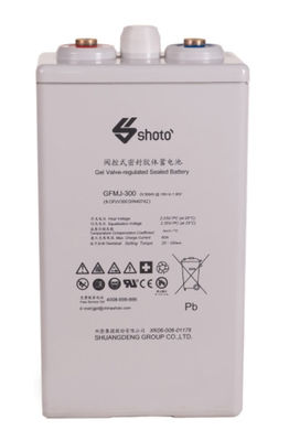 M10 Terminal Tubular Lead Acid Battery 2V 350AH Solar Gel Batteries