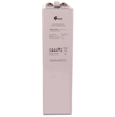 2v 2000ah Tubular Gel VRLA Battery Free Lead Acid Battery M10 Terminal