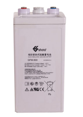 Energy Storage Sealed Lead Acid Battery 500AH 2V 28.6kg Back Up Power