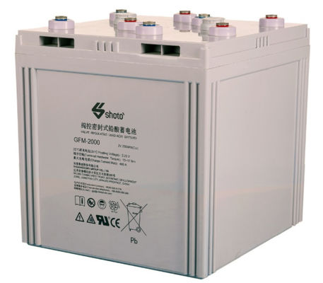 AGM GFM-1600 Valve Regulated Sealed Lead Acid Battery 2V 1600AH For Energy Storage
