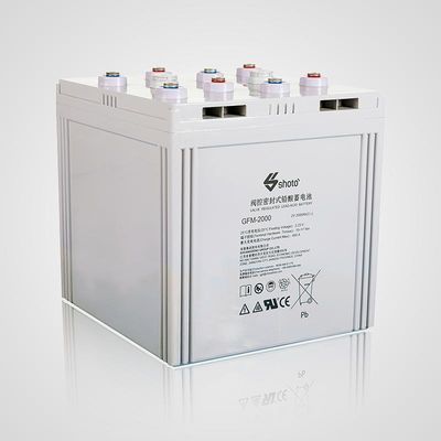 VRLA Maintenance Free Sealed Lead Acid Battery AGM 2V 2000AH For Telecom