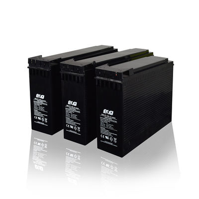Deep Cycle Front Terminal Gel Battery Solar Gel Battery 12v 200ah ISO9001