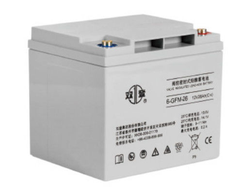 Long Cycle Life 12V 26AH Sealed Lead Acid Battery M6 Terminal