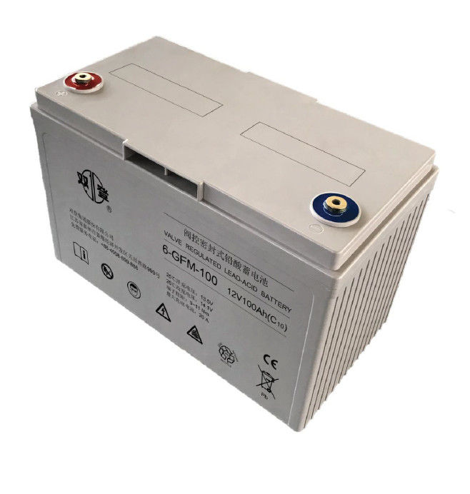12V 100AH Sealed Lead Acid Battery ISO14001 10hr Rate