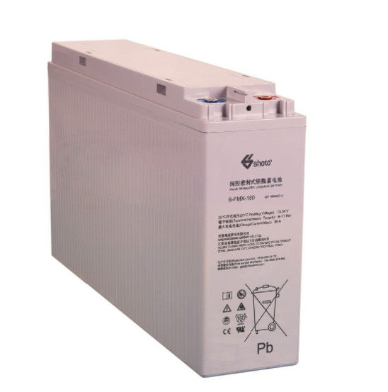Maintenance free 12V 19Ah Front Terminal Battery 38A Charging Current