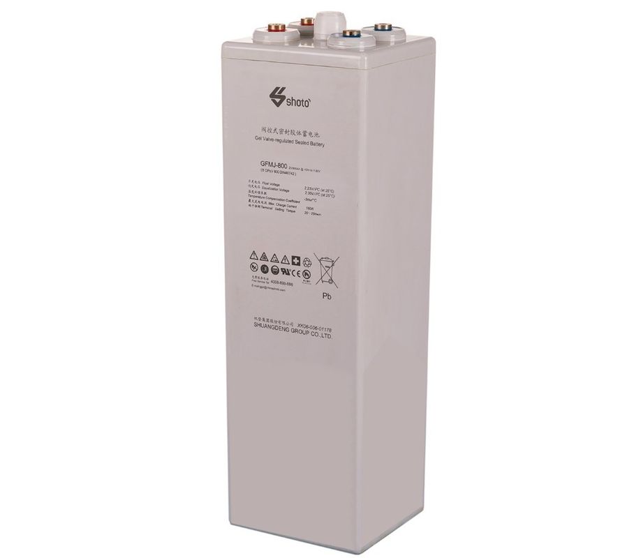 M10 Terminal Deep Cycle Gel Battery 2V 1000AH For Electrical System