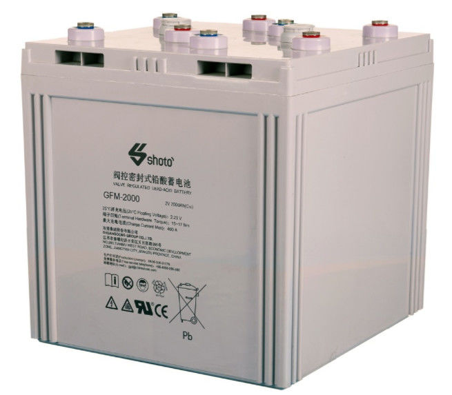 AGM GFM-1600 Valve Regulated Sealed Lead Acid Battery 2V 1600AH For Energy Storage