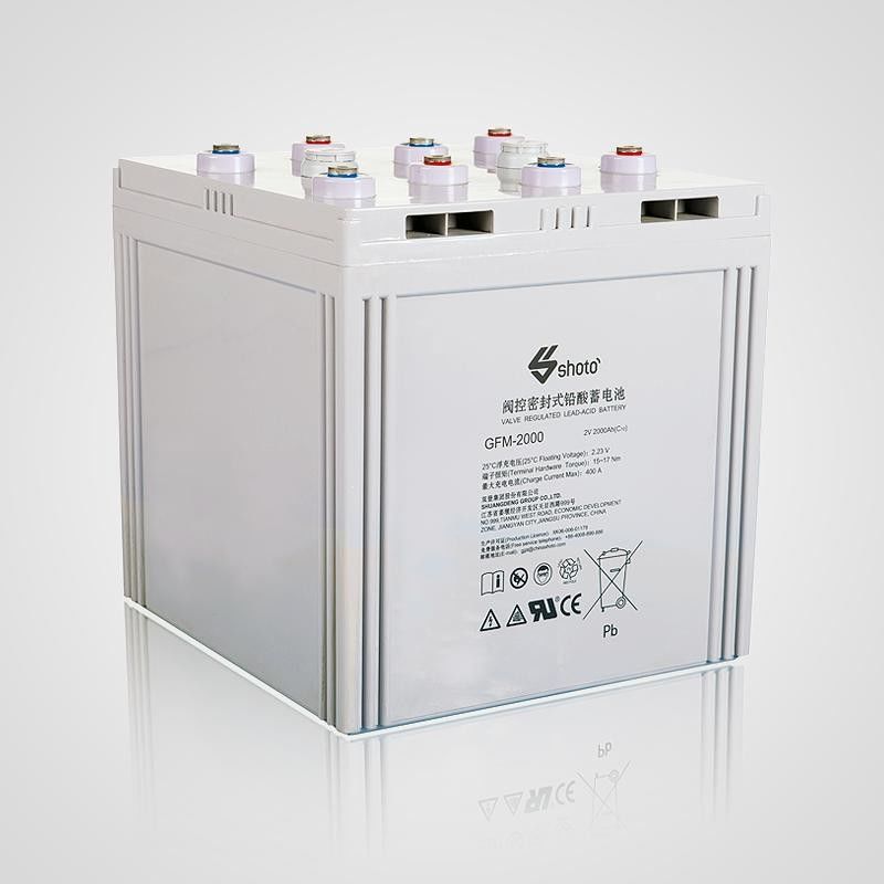 VRLA Maintenance Free Sealed Lead Acid Battery AGM 2V 2000AH For Telecom