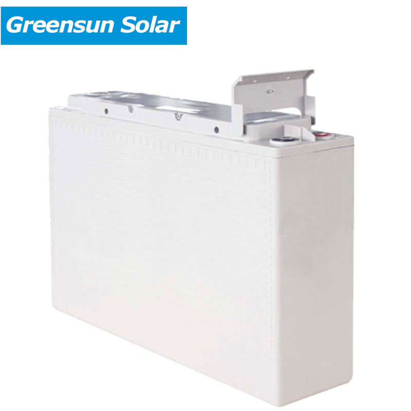 Rechargeable Solar AGM Front Terminal Gel Battery 100ah 105ah M8 For UPS