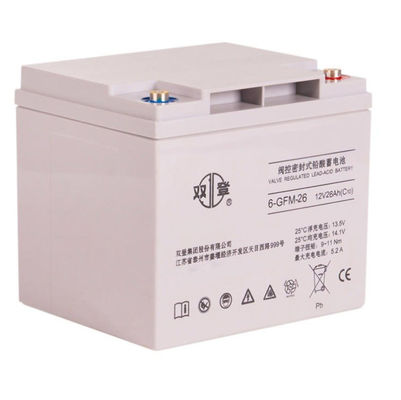 26Ah Sealed Rechargeable Lead Acid Battery 12v For Golf Cart